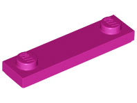 Placa Modificada 1x4 Magenta