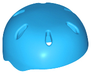 Capacete esportivo com orifícios de ventilação Dark Azure