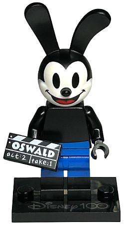 Minifigura Lego Disney 100 - Oswaldo o Coelho Sortudo