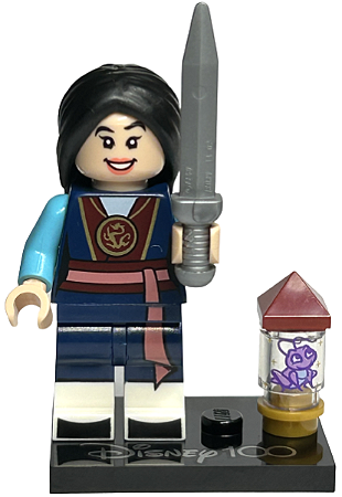 Minifigura Lego Disney 100 - Mulan