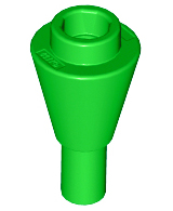 Cone Invertido com barra Verde Brilhante