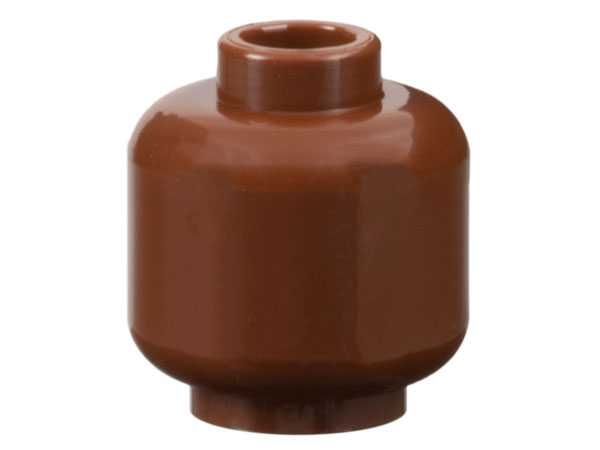 Cabeça sem pinturas Marrom