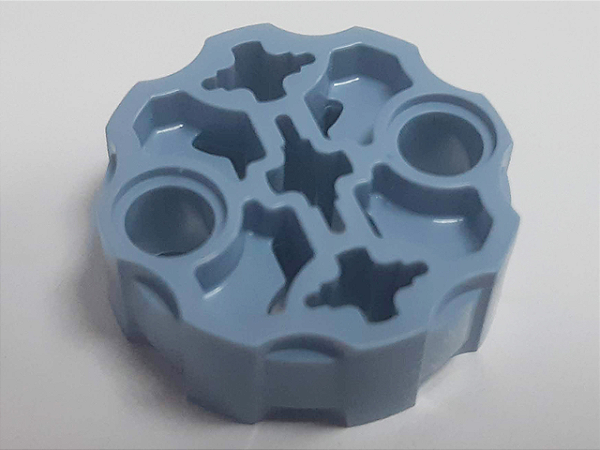 Barril de Arma de Fábrica de Herói com 2 Furos de Pino e 3 Furos de Eixo Sand Blue