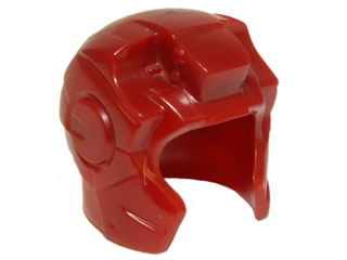 Capacete do Homem de Ferro com Face Aberta Dark Red