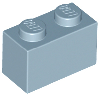 Tijolo 1x2 Sand Blue
