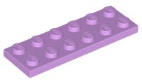 Placa 2x6 Medium Lavender