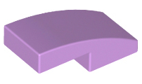 Inclinação Curva 2x1 Medium Lavender