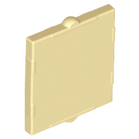 Vidro para janela 1x2x2 Bege