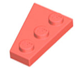 Placa 3x2 Direita Coral