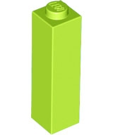 Tijolo 1x1x3 Verde Limão