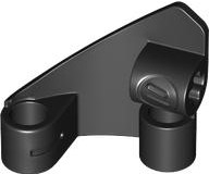 Painel Curvo #10 3 x 3 Cônico Direita Preta