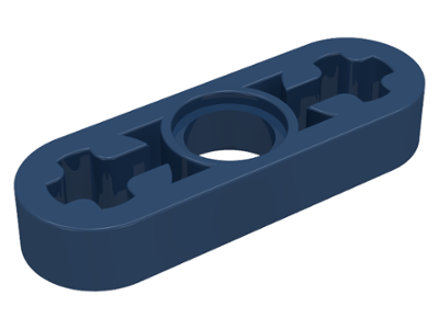 Viga 1x3 fina Azul Escura