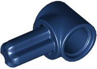 Conector para pinos com 01 eixo Azul Escuro