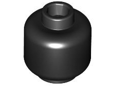 Cabeça sem pinturas Preta