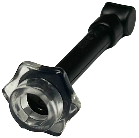 Varinha Mágica Preta com Extremidade Transparente