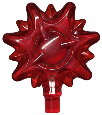 Explosão Pequena com Barra Final - Feitiço Mágico Translúcido Vermelha