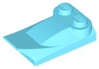 Inclinação Curva 3x2x2/3 Medium Azure