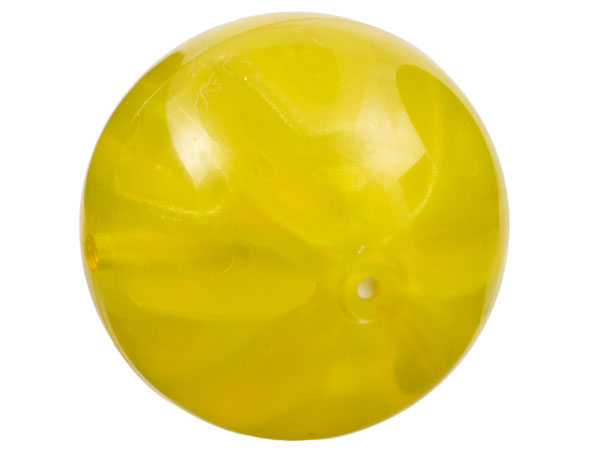 Bola rígida 19 mm D. Translúcida Amarela - (Elemento Ninjago Dragon Power)