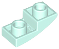 Inclinação Curva 2x1 Invertida Light Aqua