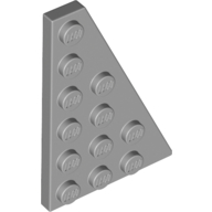 Placa em Cunha 6x4 Direita Cinza Clara