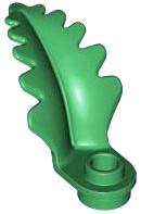 Planta com folha curva e vertical Verde