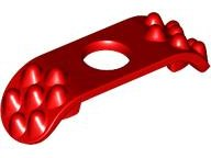 Ombreiras de armadura Vermelha