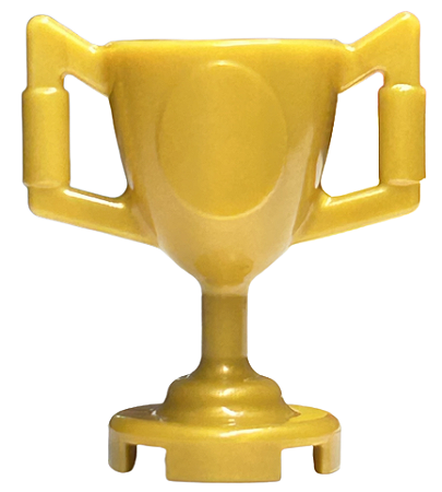 Taça / Troféu Dourado Perolado