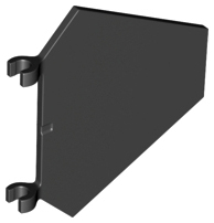 Bandeira 5x6 Hexagonal Preta