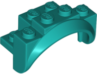 Para-lamas de Veículo 4x2 1/2x2 1/3 Azul Turquesa