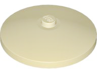 Disco estilo RADAR 4x4 com encaixe para eixo Bege