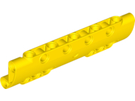 Painel Curvado 11x3 com Furos de 10 pinos através da Superfície do Painel Amarelo