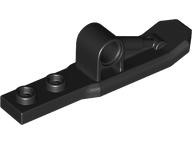 Esqui de pouso de helicóptero 1x6 Preto