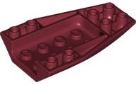 Cunha 6x4 Triplo Invertida Curva Dark Red