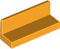 Painel 1x3x1 Laranja Brilhante