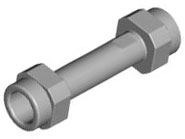 Punho de Arma Cinza Claro