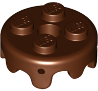 Cobertura para Bolo 2x2 Marrom