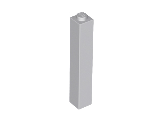 Tijolo 1x1x5 Cinza Claro