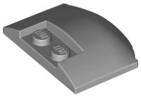 Placa em Cunha 3x4x2/3 Cinza Claro