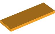Placa Lisa 2x6 Laranja Brilhante