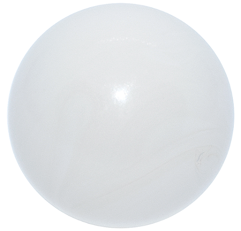 Bola de Plástico Rígido 19mm D Branca