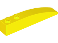 Tijolo Curvo 6x1 Amarelo