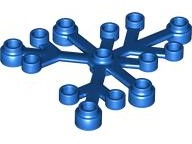 Folha de Planta 6x5 Azul