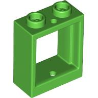 Janela 1x2x2 Verde Brilhante