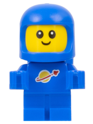 Minifigura Lego City - Bebê Espacial Azul