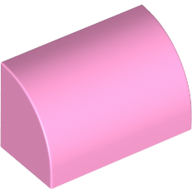 Inclinação Curva 1x2x1 - Rosa Brilhante