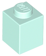 Tijolo 1x1 Light Aqua