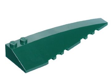 Cunha 10x3 Direita com Inclinação Verde Escura