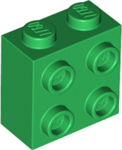 Tijolo Modificado 1x2x1 2/3 Verde