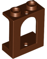Janela de Castelo 1x2x2 Marrom