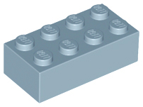Tijolo 2x4 Sand Blue